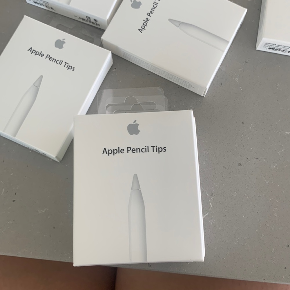 genuine Apple pencil tips, I ordered too many.